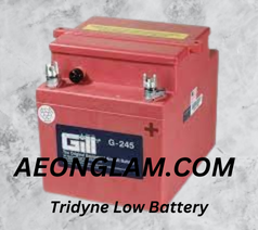 Tridyne Low Battery